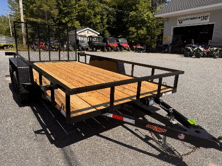 New 2025 Down 2 Earth Trailers 82x14 Tandem Axle 7K Utility Trailer