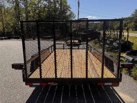 New 2025 Down 2 Earth Trailers 82x14 Tandem Axle 7K Utility Trailer