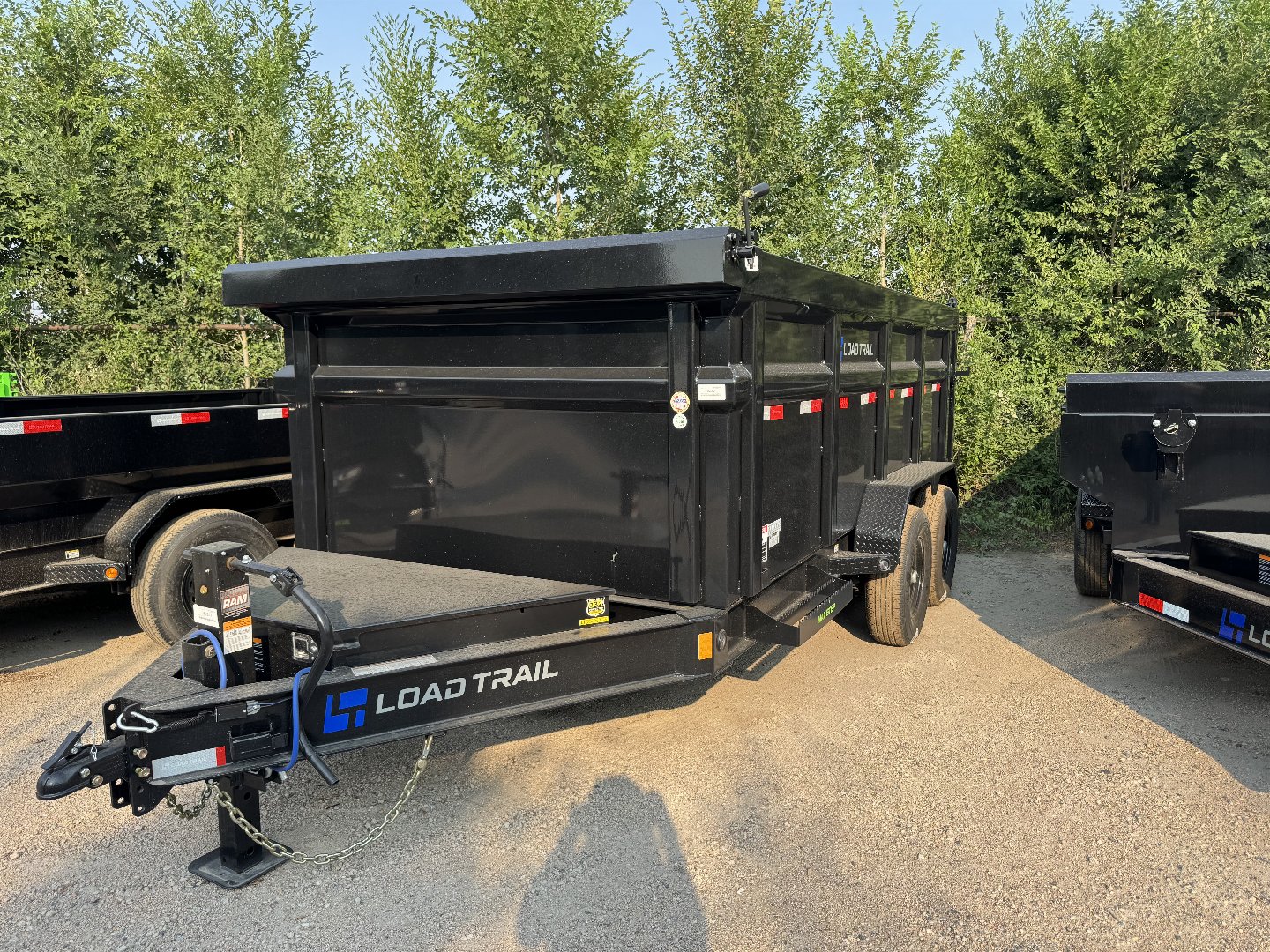 New 2026 Load Trail 7-14 Dump 4' Sides 7K Axles