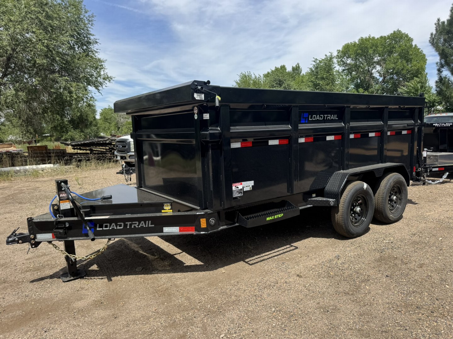 New 2026 Load Trail 7-14 Dump 4' Sides