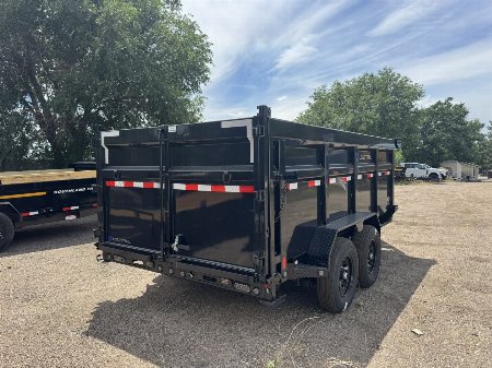 New 2026 Load Trail 7-14 Dump 4' Sides