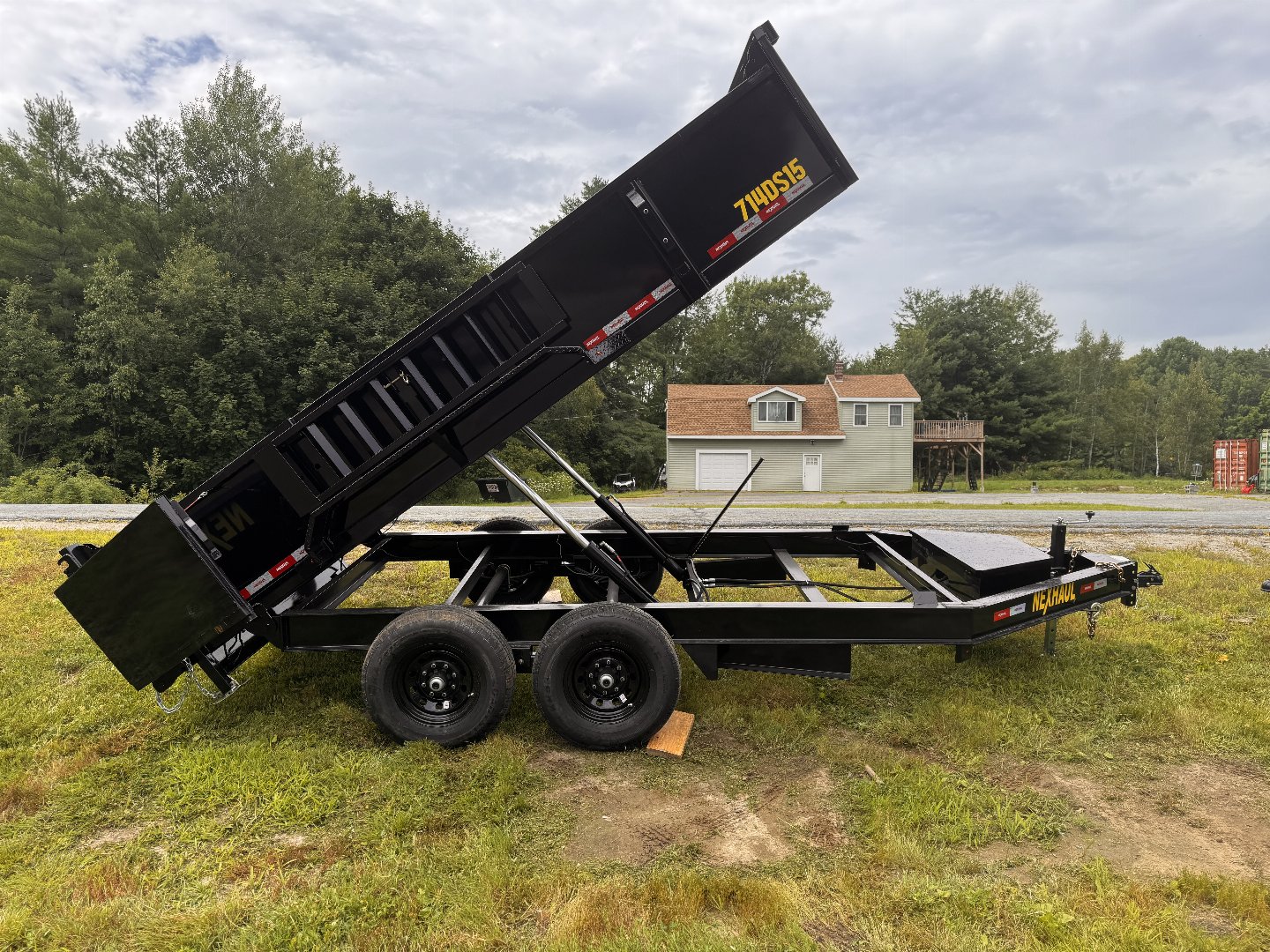 New 2025 Nexhaul 7x14 15K Dump Trailer