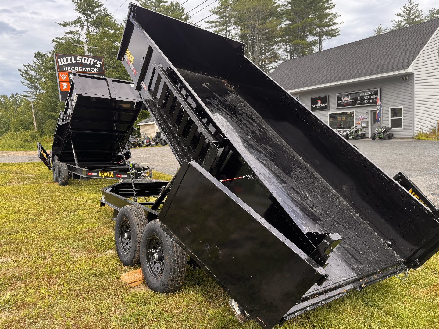 New 2025 Nexhaul 7x14 15K Dump Trailer