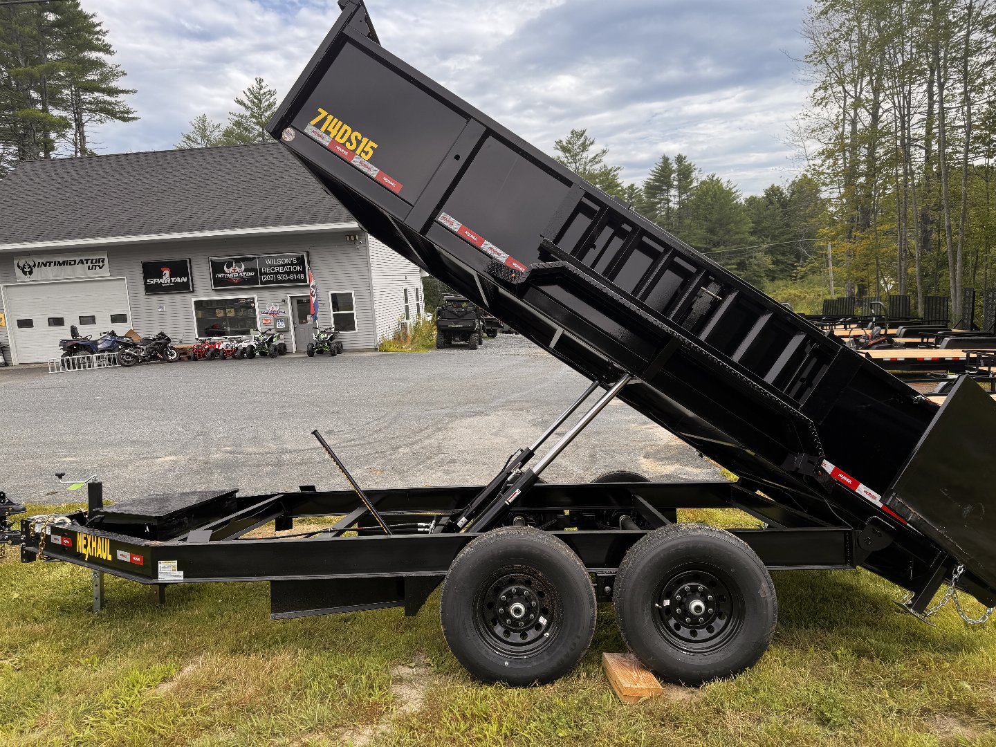 New 2025 Nexhaul 7x14 15K Dump Trailer