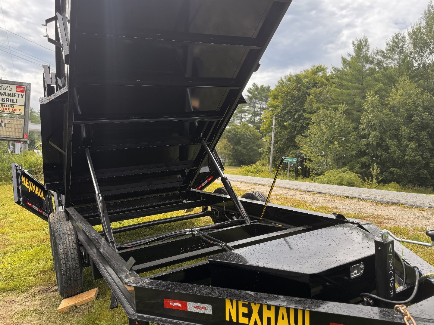 New 2025 Nexhaul 7x14 15K Dump Trailer