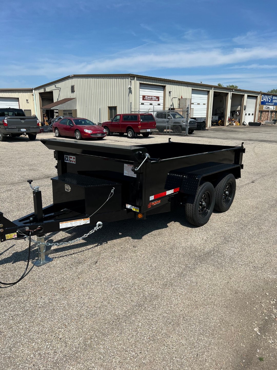 New 2026 QUALITY STEEL 5x10 - 7k Dump Trailer #267032