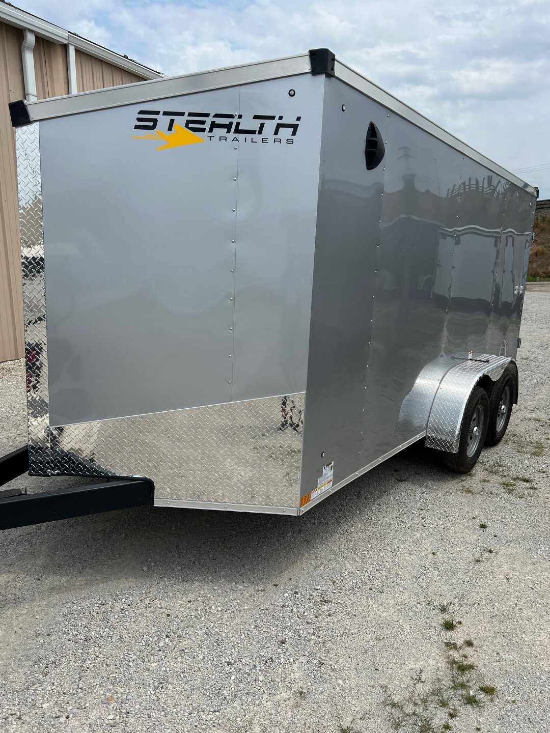 New 2025 STEALTH Mustang 7x14 Enclosed Cargo Trailer #104607