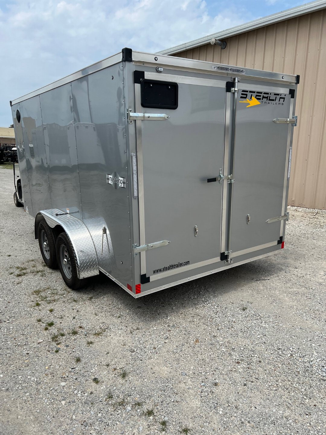 New 2025 STEALTH Mustang 7x14 Enclosed Cargo Trailer #104607