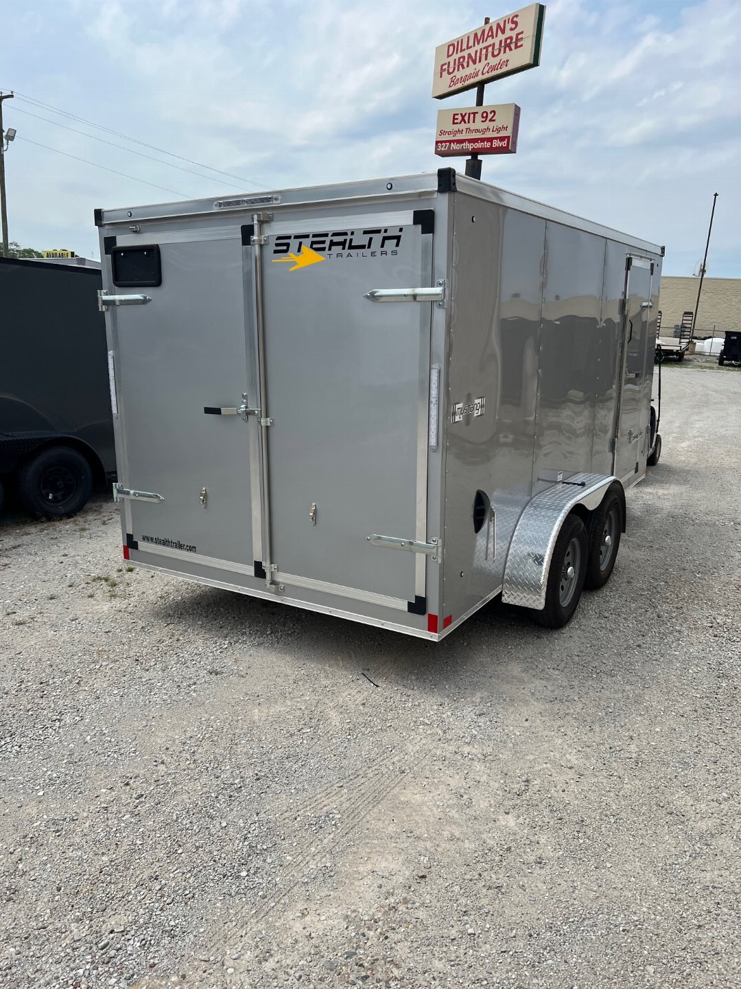 New 2025 STEALTH Mustang 7x14 Enclosed Cargo Trailer #104607