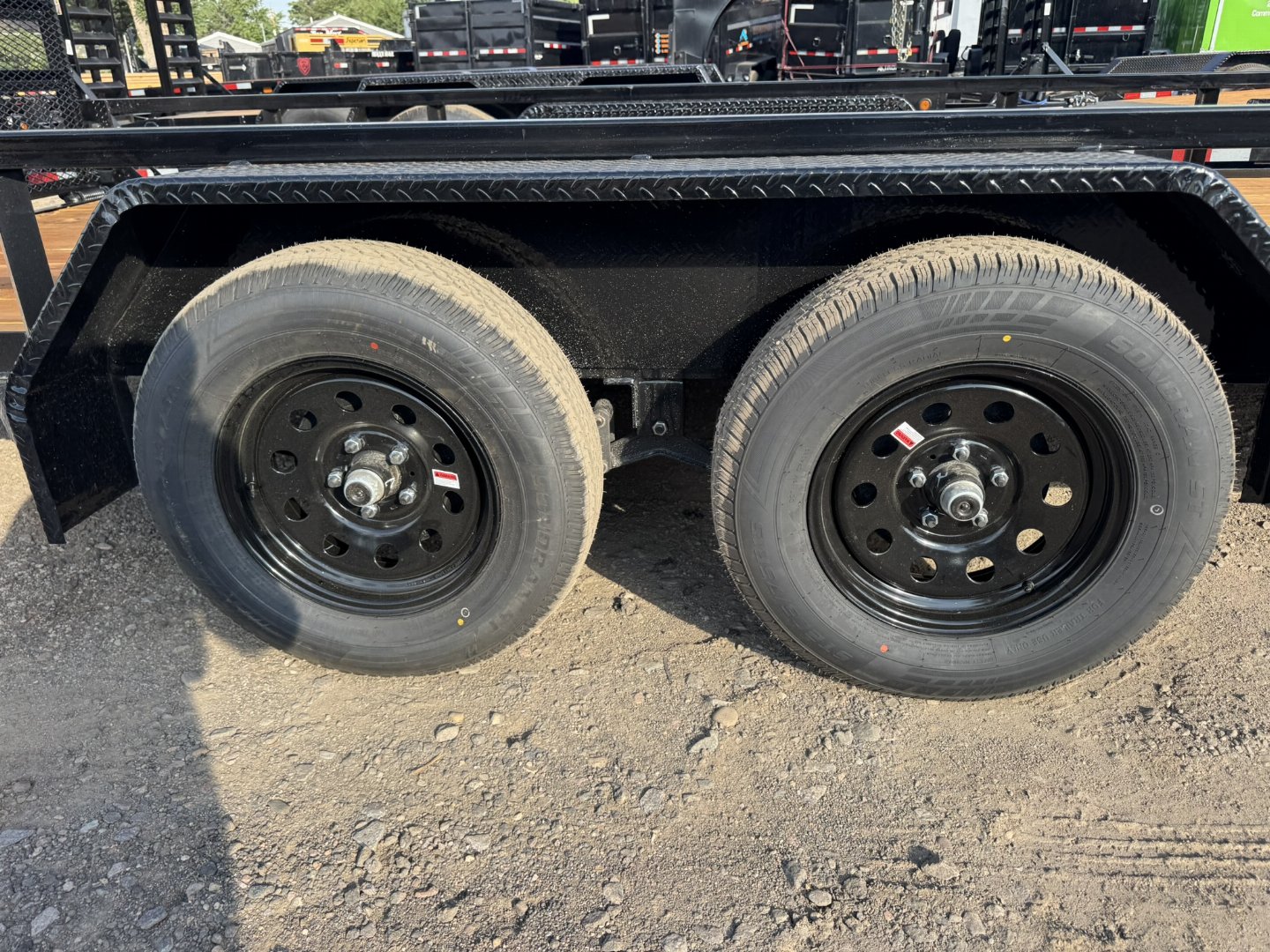 New 2026 Load Trail 7-20 Tandem Axle Ramp Gate Uitility 7K GVWR