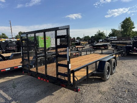 New 2026 Load Trail 7-20 Tandem Axle Ramp Gate Uitility 7K GVWR