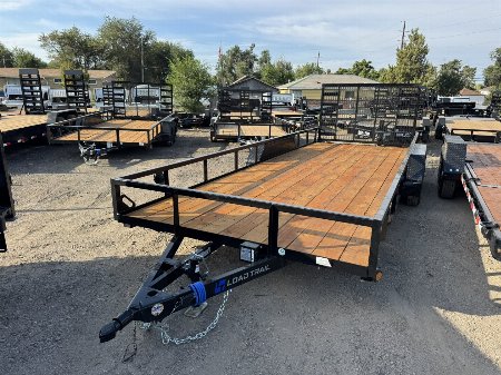New 2026 Load Trail 7-20 Tandem Axle Ramp Gate Uitility 7K GVWR