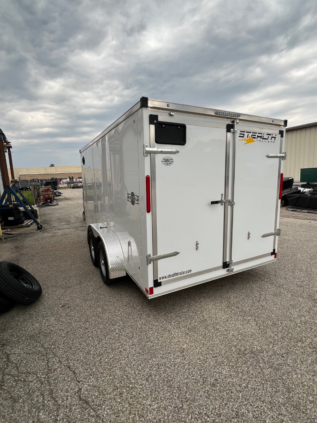 New 2025 STEALTH Mustang 7x14 Enclosed Cargo Trailer #104605