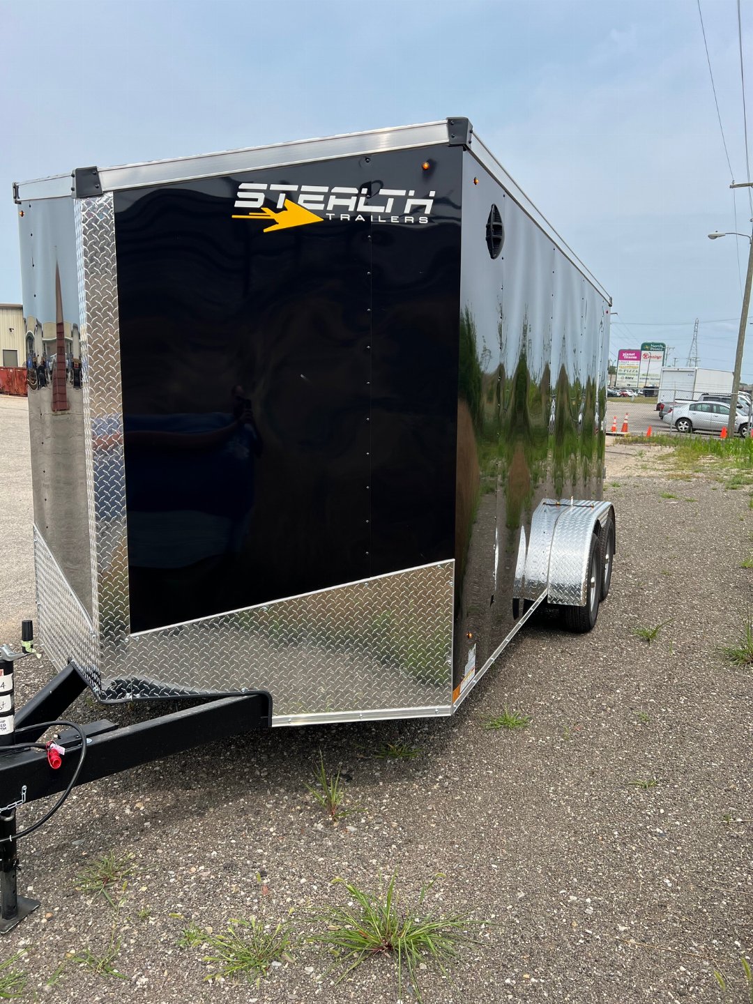 New 2025 STEALTH Mustang 7x16 Enclosed Cargo Trailer #104614