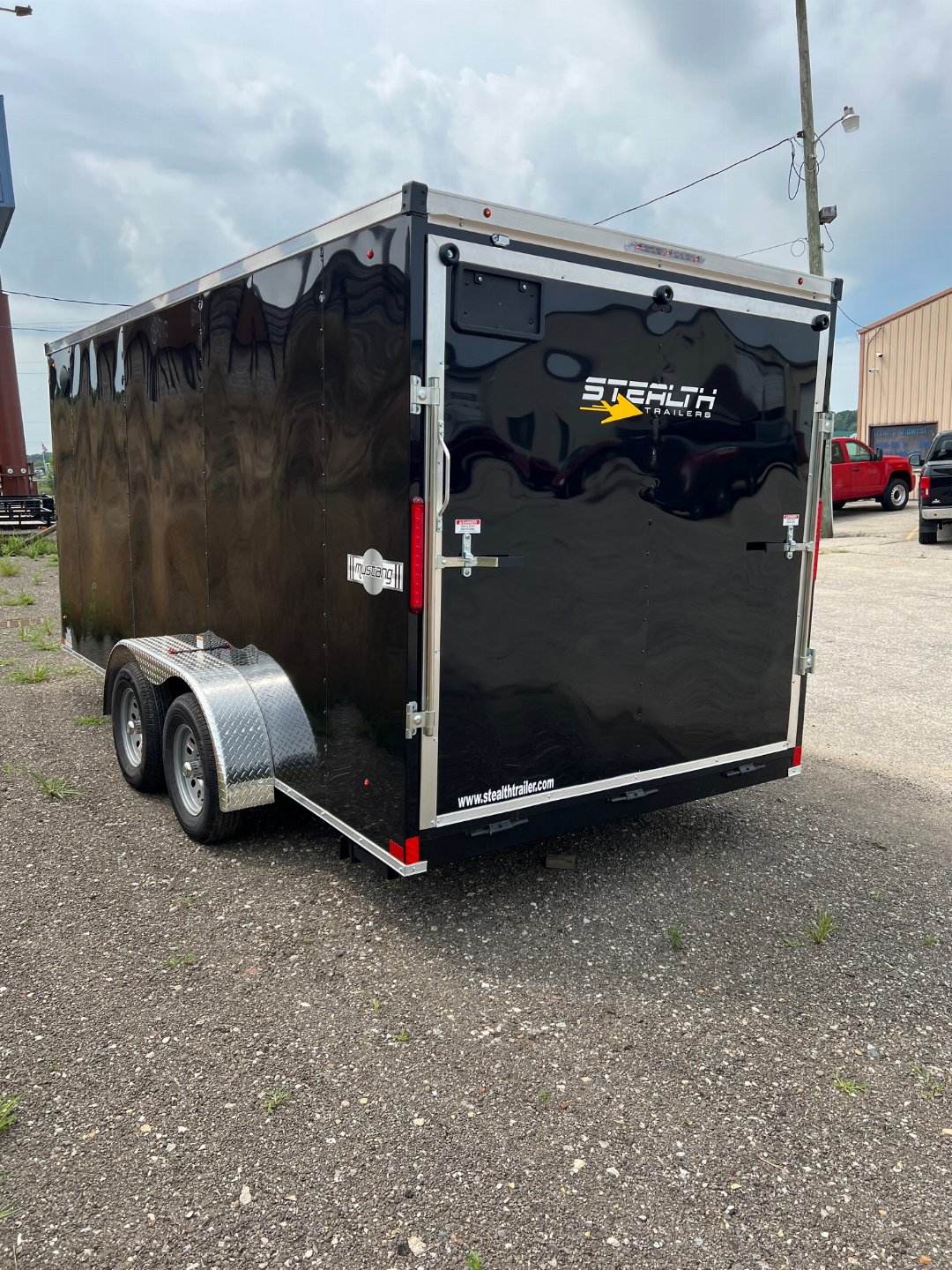 New 2025 STEALTH Mustang 7x16 Enclosed Cargo Trailer #104614