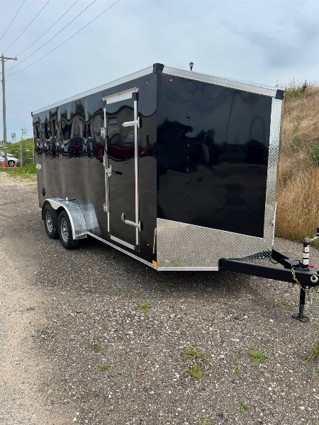 New 2025 STEALTH Mustang 7x16 Enclosed Cargo Trailer #104614