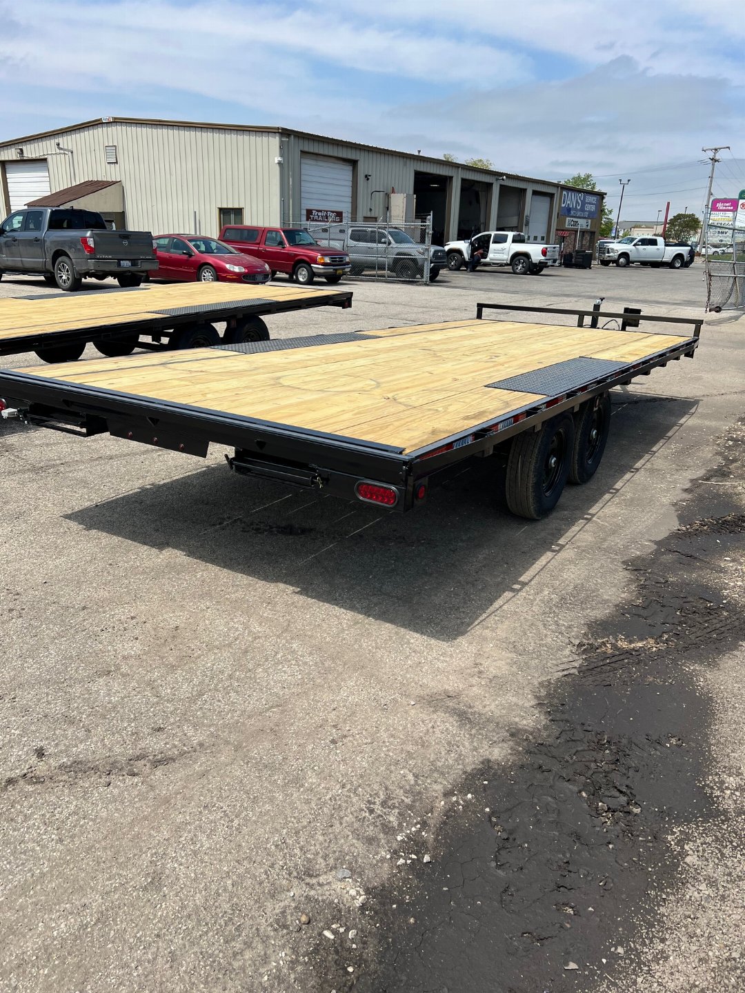 New 2026 QUALITY STEEL 101" x 20' 10K Flatbed Deckover Trailer #262535