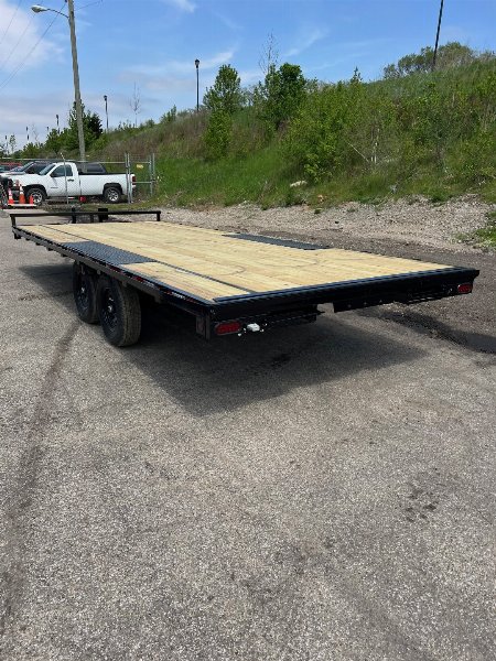 New 2026 QUALITY STEEL 101" x 20' 10K Flatbed Deckover Trailer #262535