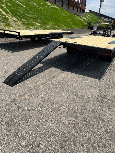 New 2026 QUALITY STEEL 101" x 20' 10K Flatbed Deckover Trailer #262535