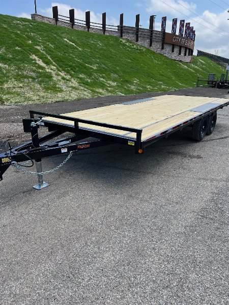 New 2026 QUALITY STEEL 101" x 20' 10K Flatbed Deckover Trailer #262535