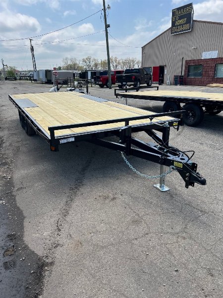 New 2026 QUALITY STEEL 101" x 20' 10K Flatbed Deckover Trailer #262535
