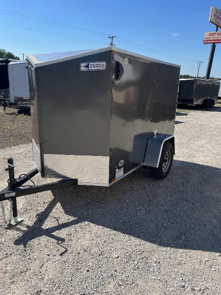 New 2026 CONTINENTAL CARGO VHECO-Series 5 x 8 Enclosed Cargo Trailer #107621
