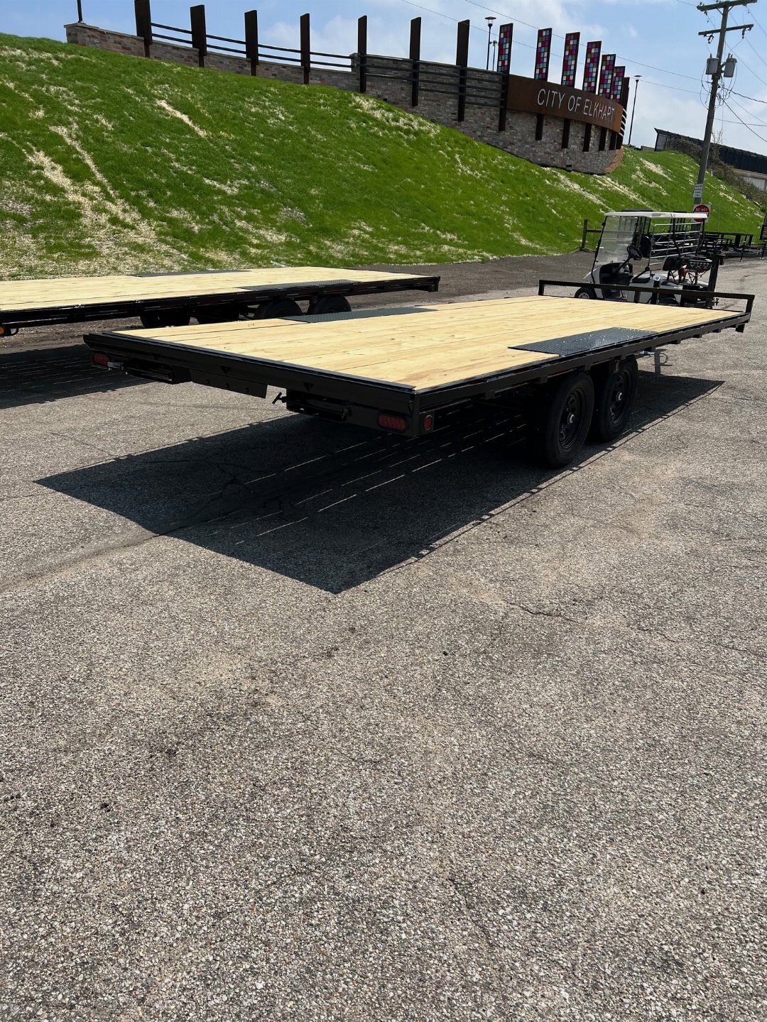 New 2026 QUALITY STEEL 101" x 20' 10K Flatbed Deckover Trailer #262731