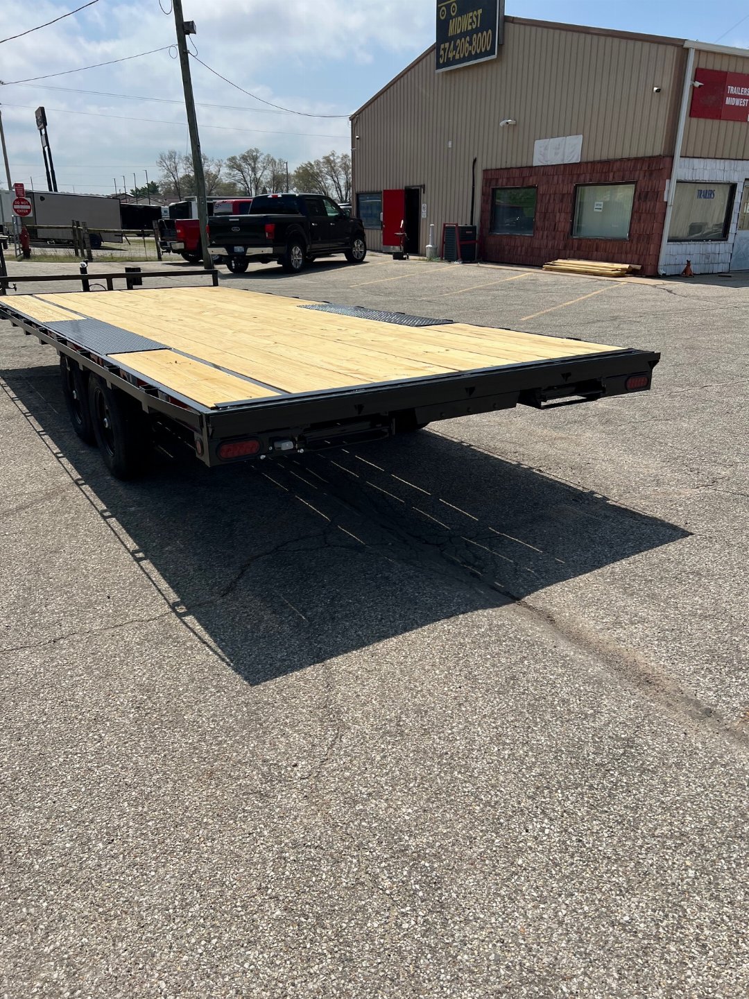 New 2026 QUALITY STEEL 101" x 20' 10K Flatbed Deckover Trailer #262731