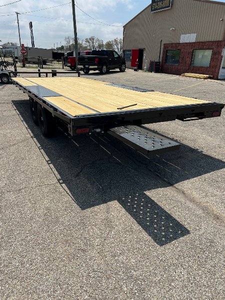 New 2026 QUALITY STEEL 101" x 20' 10K Flatbed Deckover Trailer #262731
