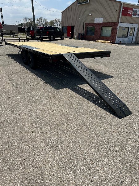 New 2026 QUALITY STEEL 101" x 20' 10K Flatbed Deckover Trailer #262731