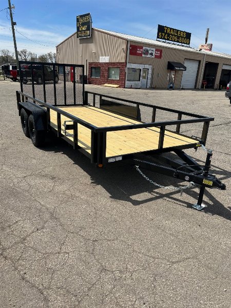 New 2026 QUALITY STEEL 82  x 16' Steel Utility/Landscape Trailer #261337