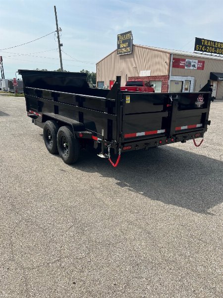 New 2026 QUALITY STEEL CJ 83" x 16' Dump Trailer #260193
