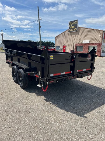 New 2026 QUALITY STEEL CJ 83" x 16' Dump Trailer #260192