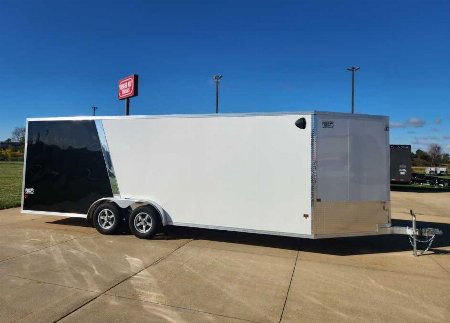 New 2024 Mission 7.5X22 SNOWMOBILE Snowmobile Trailer