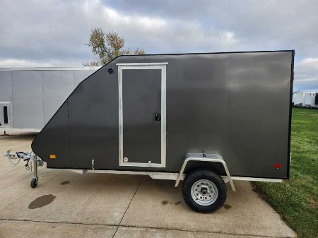 New 2024 Mission 60 X12' CROSSOVER Snowmobile Trailer