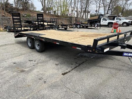 New 2023 Sure-Trac 102" x 17+3  Deckover Trailer