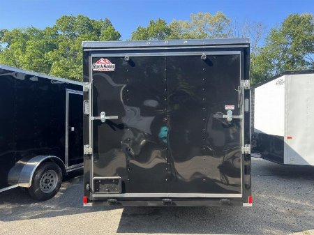New 2023 Rock Solid Cargo 7x14 Enclosed Landscape Cargo Trailer