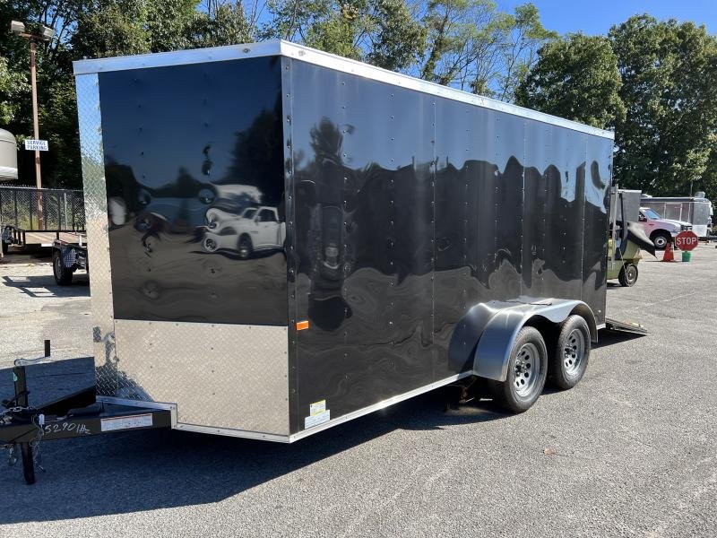New 2023 Rock Solid Cargo 7x14 Enclosed Landscape Cargo Trailer West