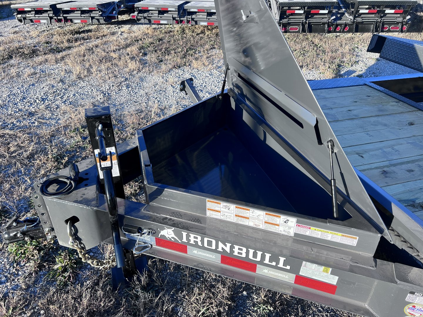 New 2024 IRON BULL Equipment Hauler Equipment Trailer | Holt Missouri