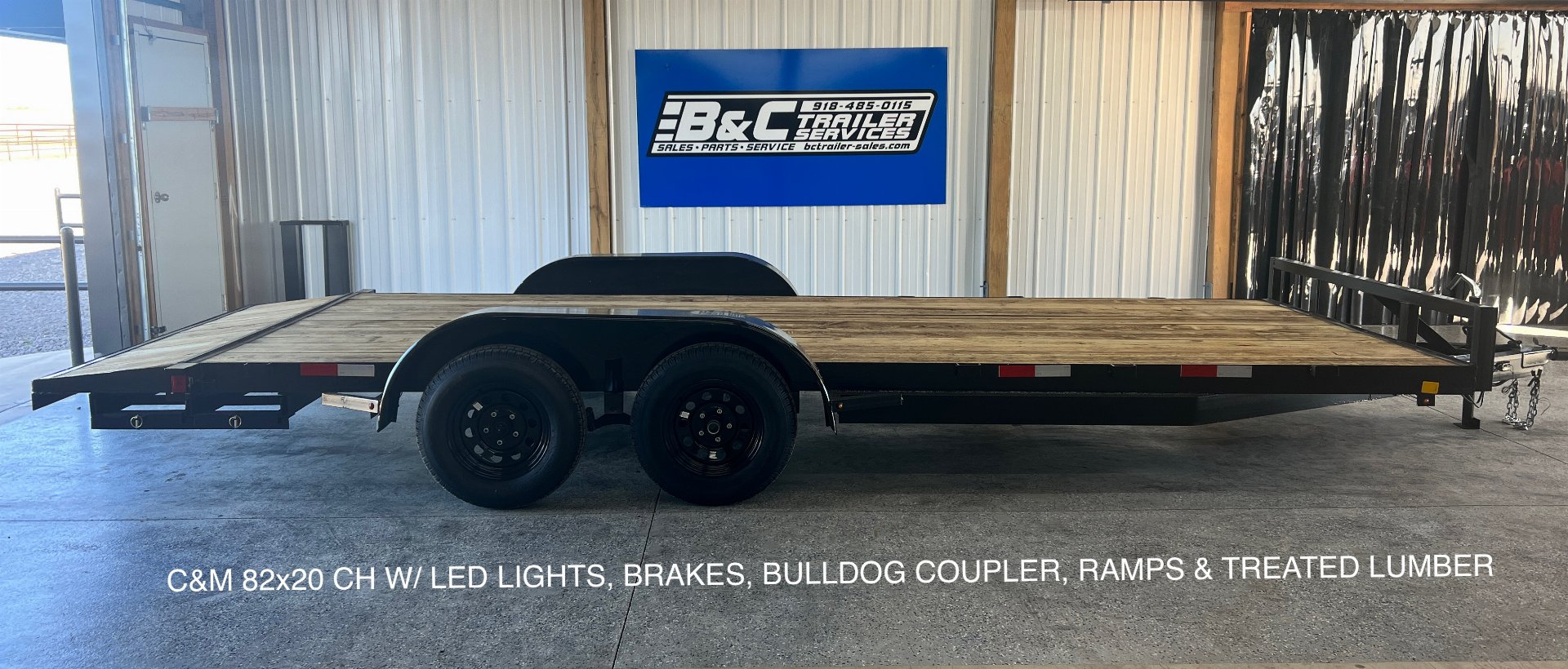 Car Haulers for Sale Near Tulsa, Oklahoma B&C Trailer Services