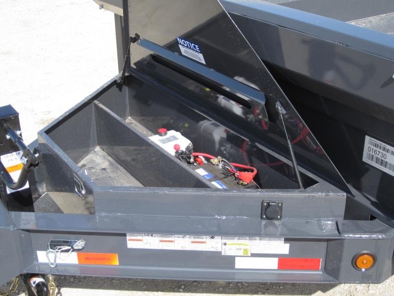 New 2024 IRON BULL DWB 83x16 HD Dump Trailer Palmyra Nebraska