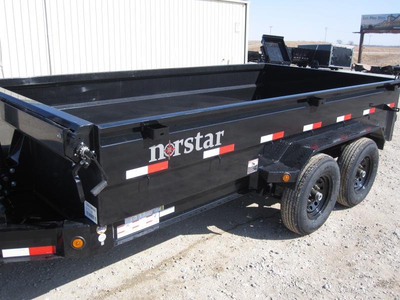 New 2024 NORSTAR 83x14 DXB Telescopic LoPro Dump Trailer Palmyra
