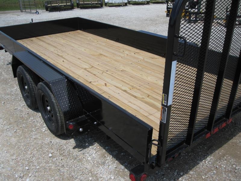 New 2023 Load Trail 83x16 Solid Side Utility Trailer Palmyra Nebraska