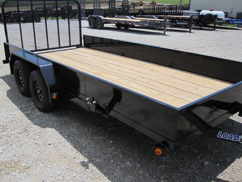 New 2023 Load Trail 83x16 Solid Side Utility Trailer Palmyra Nebraska