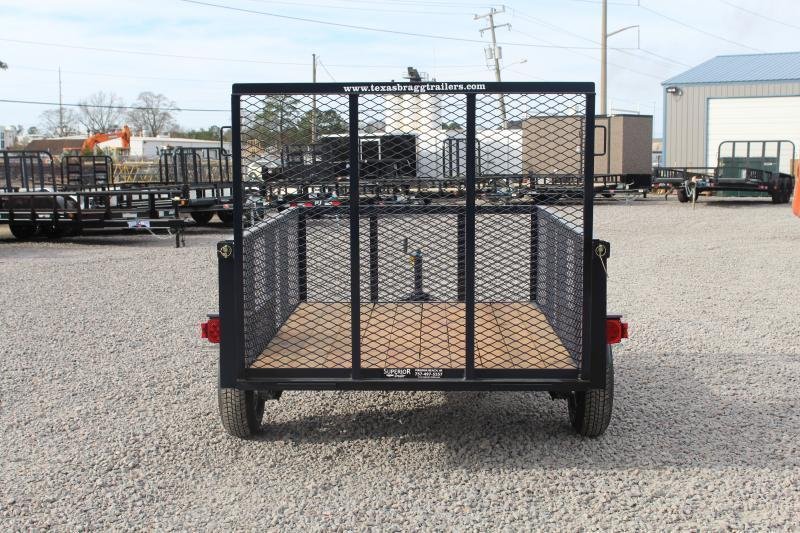New 2024 TEXAS BRAGG TRAILERS 5X10LB w/ Gate Utility Trailer