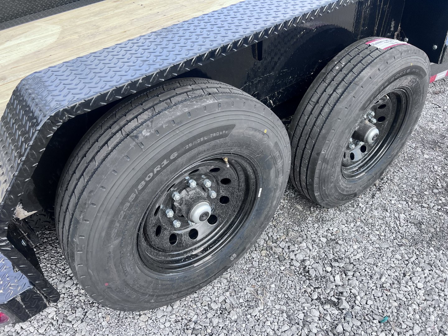 New 2024 IRON BULL 81X20 TILT EQUIPMENT TRAILER W/ 8K AXLES AND 14 PLY