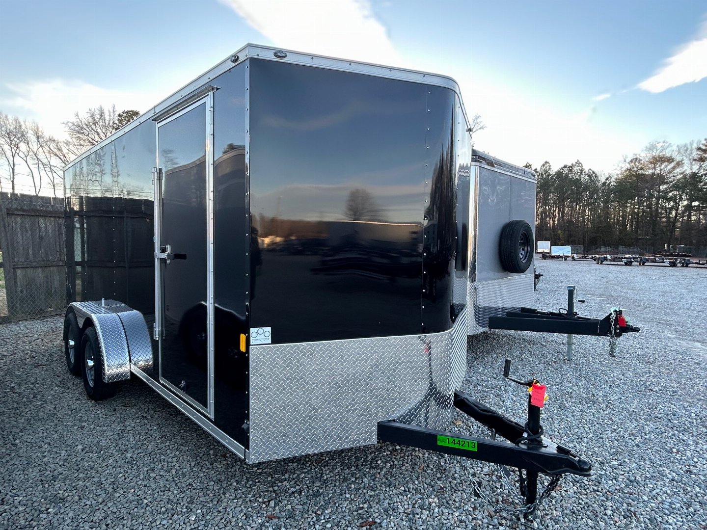 New 2024 CONTINENTAL CARGO 7X16 w/ Ramp Door Cargo / Enclosed Trailer