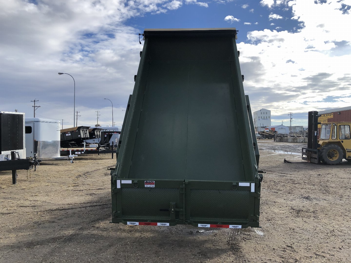 New 2024 HORIZON TRAILERS HZ7 14FT Dump Trailer Grande Prairie Alberta