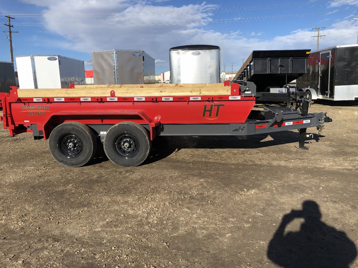 New 2024 Horizon Trailers LZ7 14FT Dump Trailer Grande Prairie Alberta