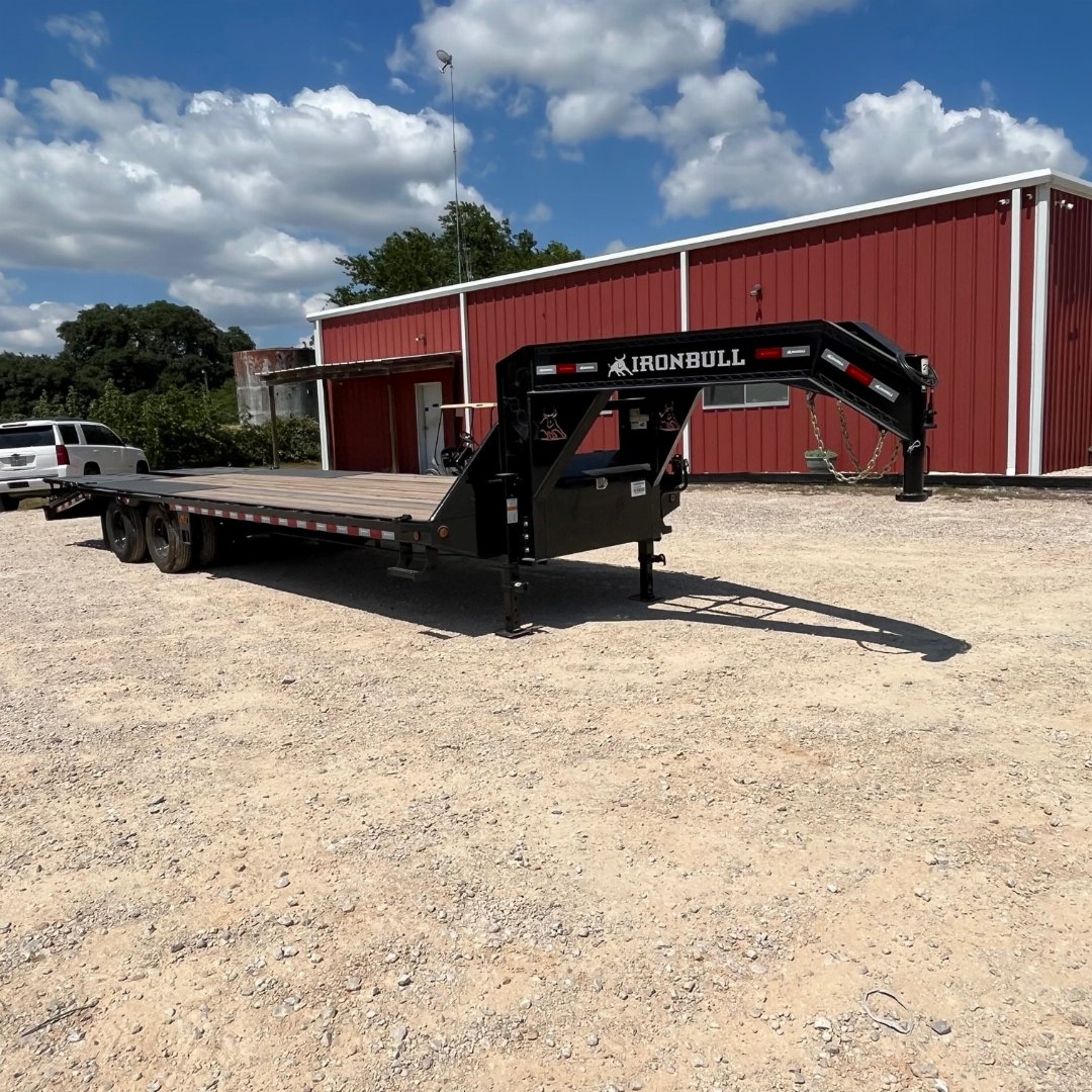 New 2023 NORSTAR GH2028MR Flatbed Trailer Hallettsville Texas